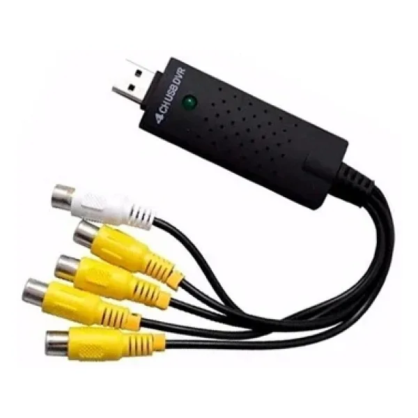 Alfais Siyah Ses Dönüştürücü Ve Kamera Kayıt Kablosu 4576 4 Ch USB Dvr 4 - Görsel 2