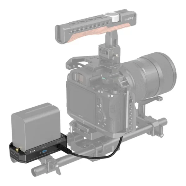 Smallrig 4341 Np-F Pil Montaj Plakası Kiti Np-Fz100 Sahte Pil Güç Kablosu İle - Görsel 9