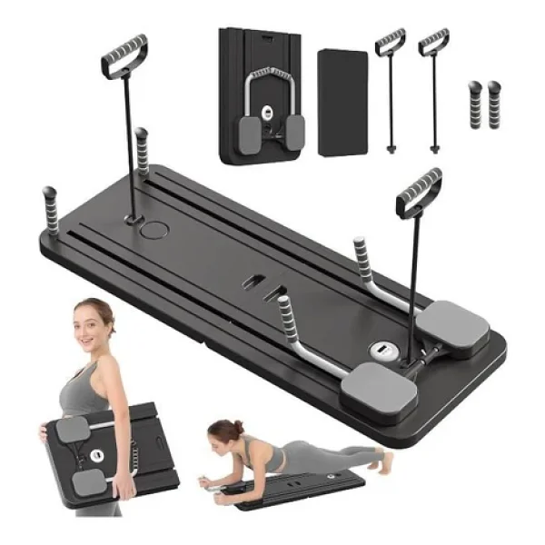 Avessa Reformer-100 Pilates Reformer Seti Siyah - Görsel 9