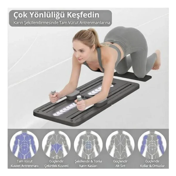 Avessa Reformer-100 Pilates Reformer Seti Siyah - Görsel 5