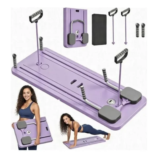 Avessa Reformer-200 Pilates Reformer Seti Mor - Görsel 9