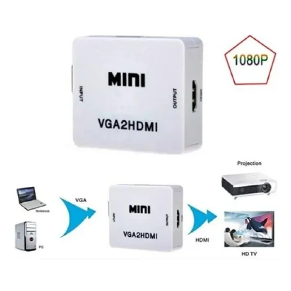 Alfais 4554 Vga To Hdmı Dönüştürücü - Görsel 6