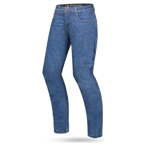 Bela Rio Blue Erkek Motosiklet Korumalı Jean Pantolonu - Görsel 3