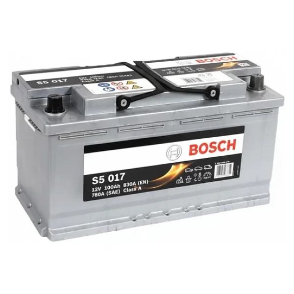 Bosch S5 017 12 V 100 Ah 830 Aen Akü - Görsel 3