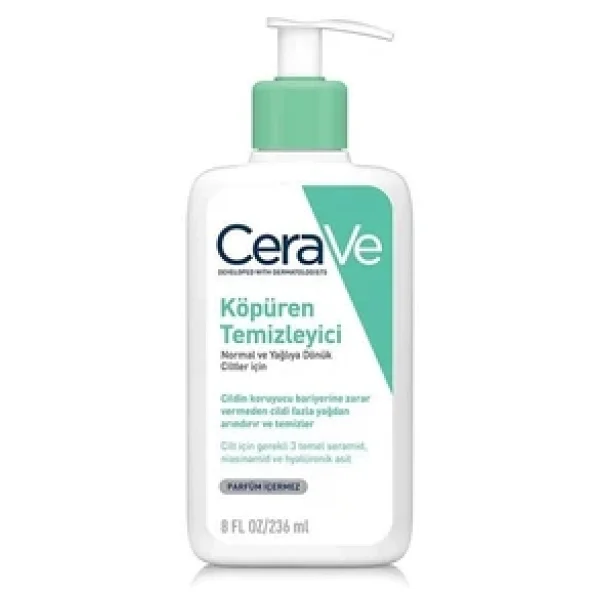 Cerave Köpüren 236 Ml Yüz Temizleme Jeli - Görsel 4