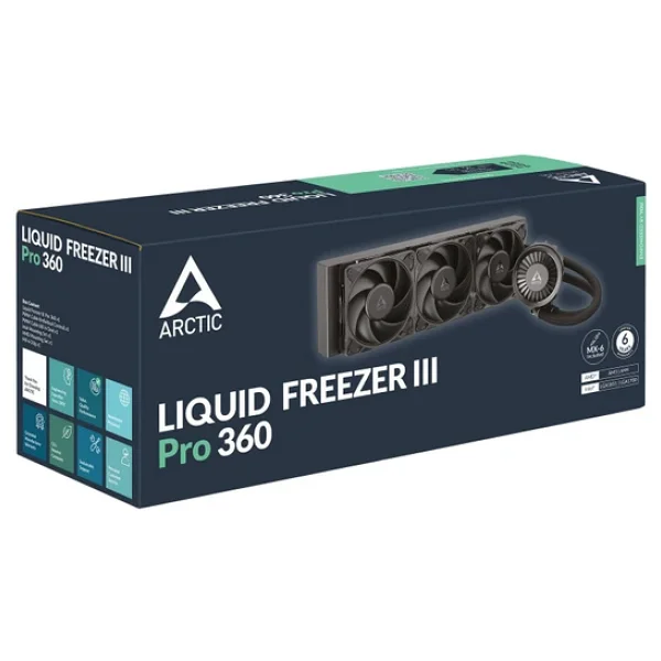 Arctic Liquid Freezer Iıı Pro 360 Acfre00180a İşlemci Sıvı Soğutucu - Görsel 6