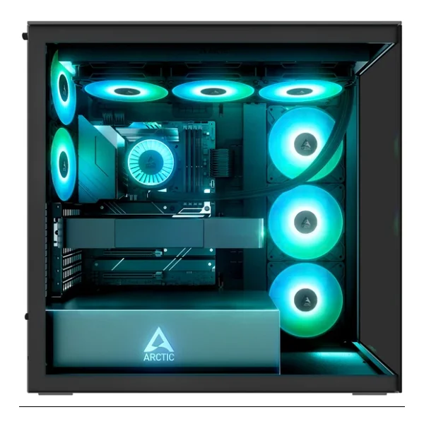 Arctic Xtender Argb Fanlı Siyah E-Atx Oyuncu Kasası - Görsel 8