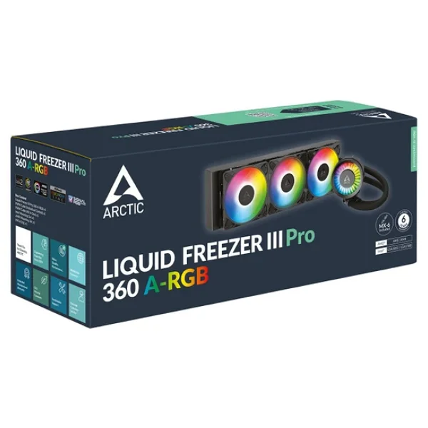 Arctic Liquid Freezer Iıı Pro 360 Argb Acfre00184a İşlemci Sıvı Soğutucu - Görsel 6