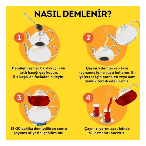 Lipton Yellow Label Tea 1 Kg 9'lu Çay - Görsel 6