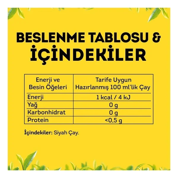 Lipton Yellow Label Tea 1 Kg 9'lu Çay - Görsel 5