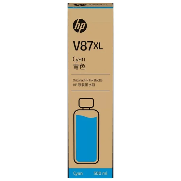 HP V87XL 7FN95A Mavi Kartuş Mürekkebi