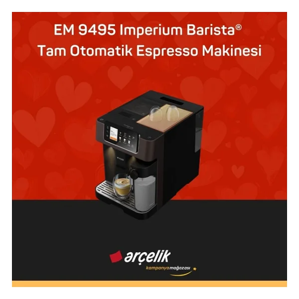 Arçelik Imperium Barista Em 9495 Tam Otomatik Espresso Makinesi - Görsel 5