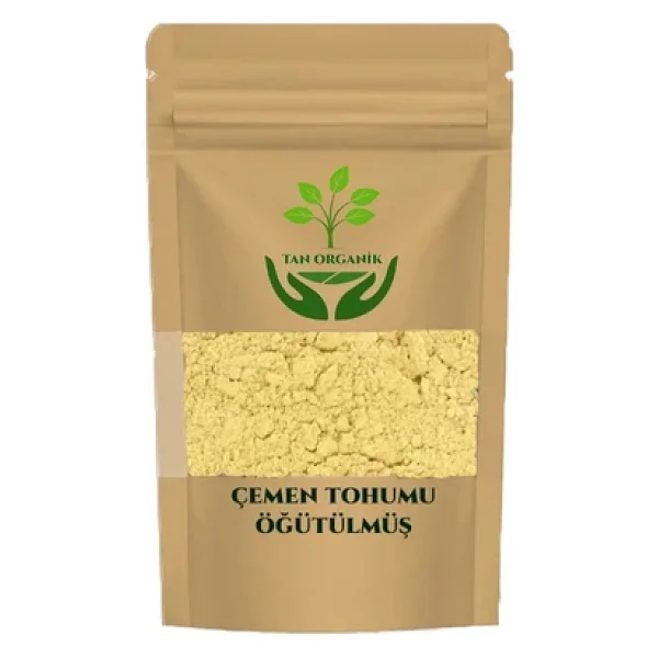 Tan Organik Çemen Tozu 50gr - 50 Gr - Görsel 3