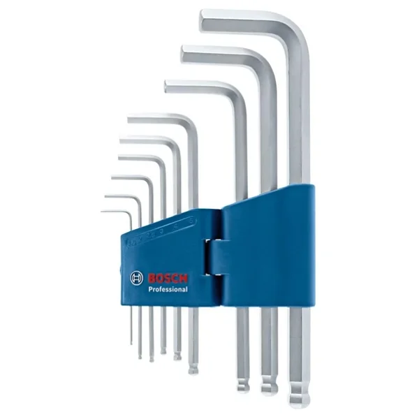 Bosch 1600a01th5 9 Parça Hex Alyan Anahtar Takımı - Görsel 4