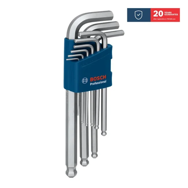 Bosch 1600a01th5 9 Parça Hex Alyan Anahtar Takımı - Görsel 3