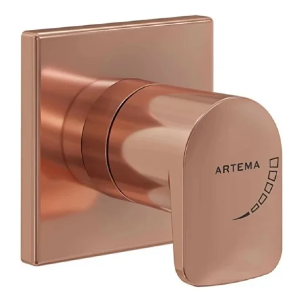 Artema A4272926 Root Square Bakır Ankastre Stop Valf - Görsel 3