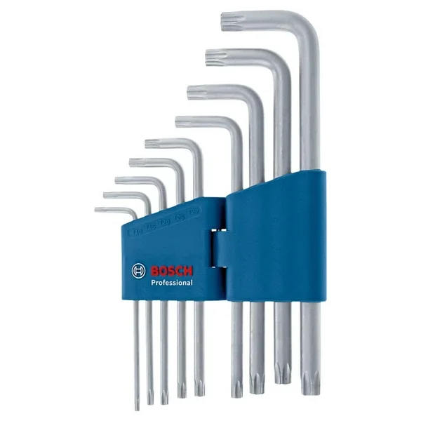Bosch 1600a01th4 Torx 9 Parça Alyan Anahtar Takımı - Görsel 4