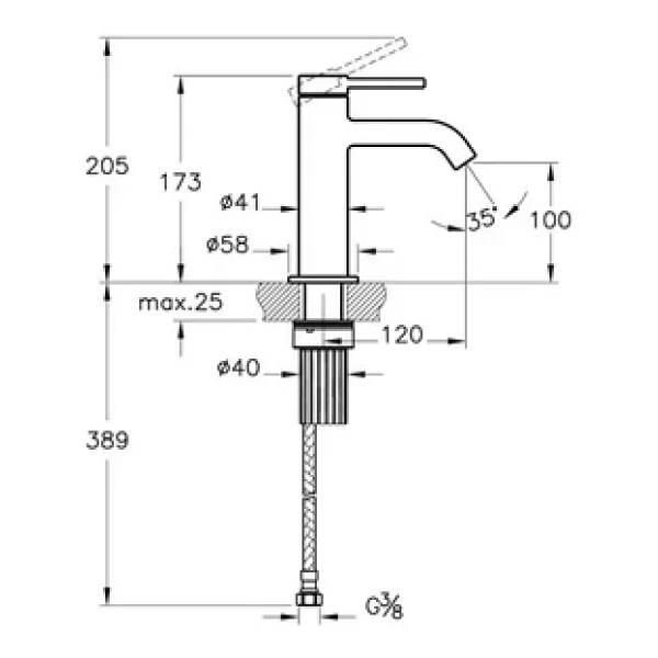 Artema Minimax Round A4353029 Soft Bakır Lavabo Bataryası - Görsel 6