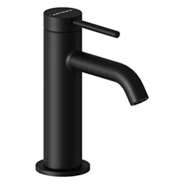 Artema Minimax Round A4353036 Mat Siyah Lavabo Bataryası - Görsel 5