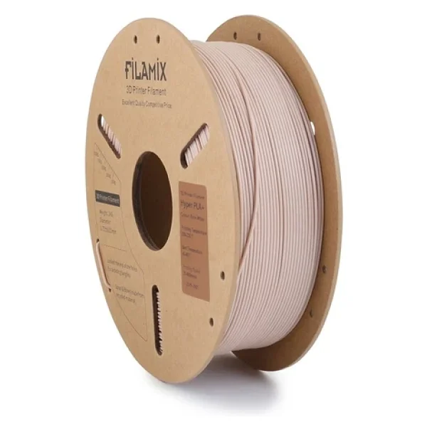 Filamix Hyper Speed Pla 1.75 Mm 1 Kg Kemik Beyazı Filament - Görsel 6