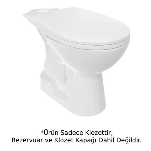 Creavit PA300 Pitta Alttan Çıkışlı Klozet - Görsel 3