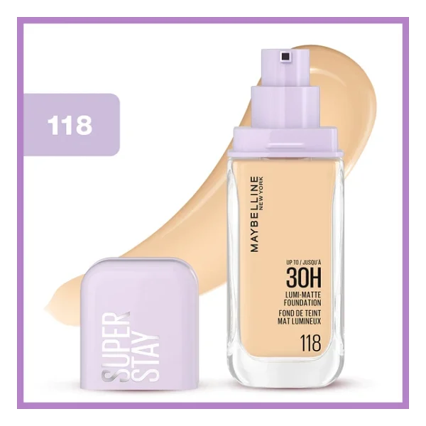 Maybelline New York Super Stay Lumi Matte 118 30 Ml Likit Fondöten - Görsel 2