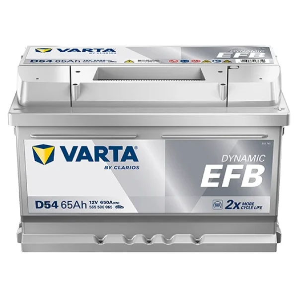 Varta Blue Dynamic D54 Start-Stop Efb 12 V 65 Ah 650 Cca Akü - Görsel 3