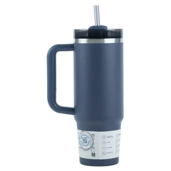 Stanley Quencher Lacivert 0.89 Lt Pipetli Termos Bardak - Görsel 6