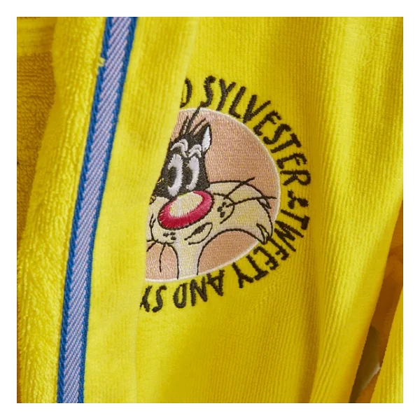 Karaca Home Looney Tunes Tweety Kapüşonlu Bornoz - Görsel 6