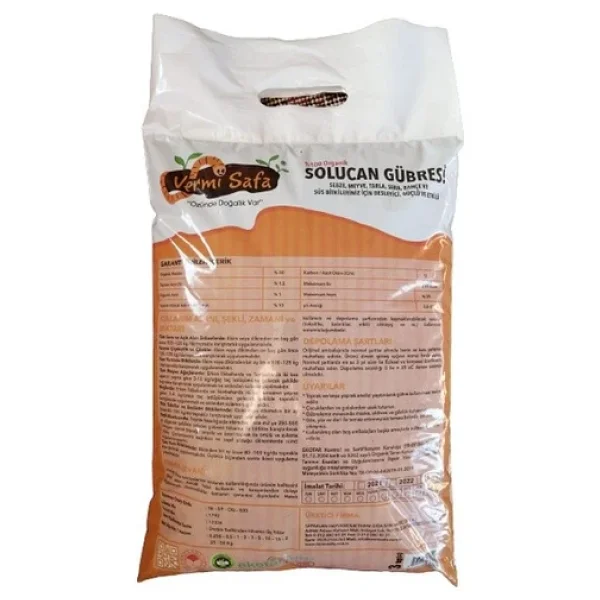 Vermisafa Organik Katı Solucan Gübresi 3 Kg - Görsel 2