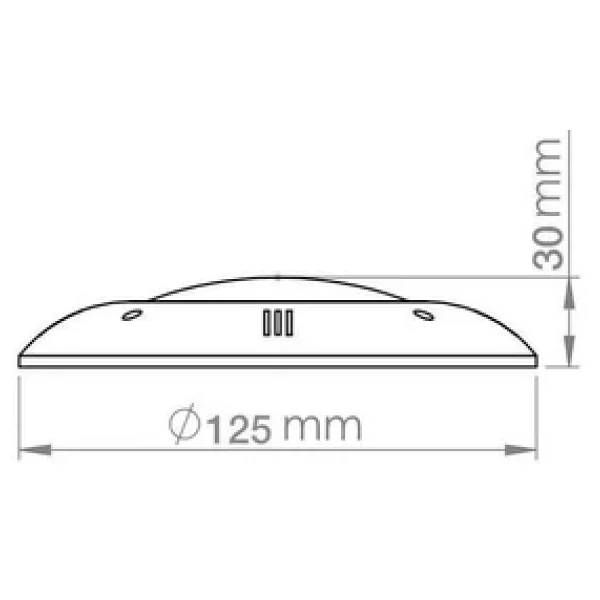 Tenda 8 Watt Smd LED Mavi Mini Sıva Üstü Havuz Lambası - Görsel 4