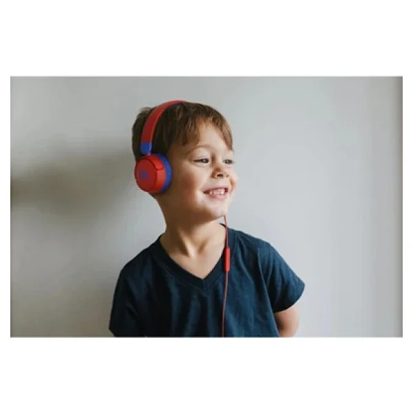 Jbl Jr310 Kırmızı Kablolu Kulak Üstü Kulaklık - Görsel 10