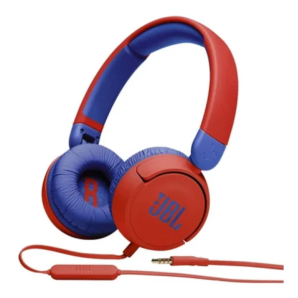 Jbl Jr310 Kırmızı Kablolu Kulak Üstü Kulaklık - Görsel 5