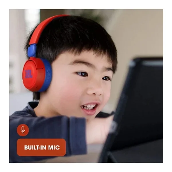 Jbl Jr310 Kırmızı Kablolu Kulak Üstü Kulaklık - Görsel 9