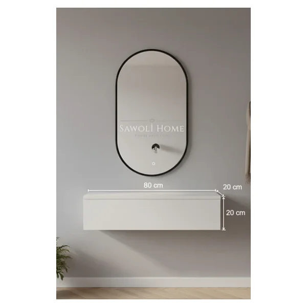 Sawoli Home Lotus Aynalı Dresuar 80 Cm - Görsel 5