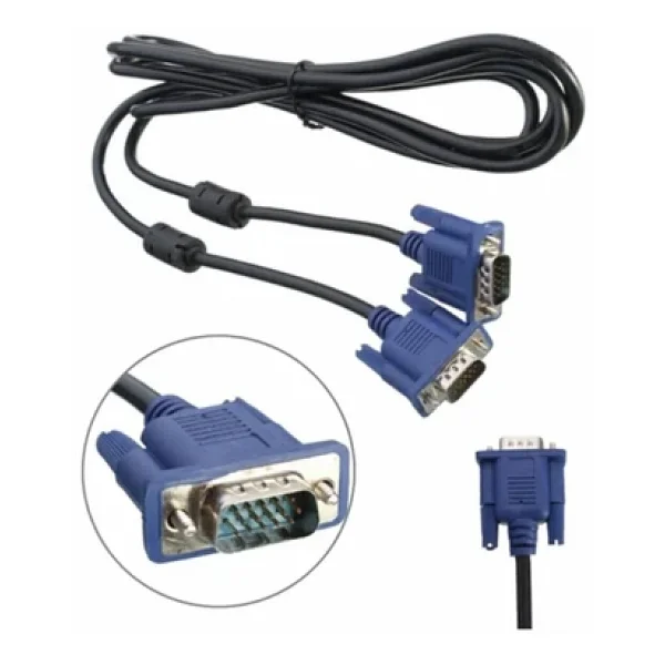 1.5 M Vga Görüntü Kablosu 1.5 Metre Monitör Kablosu Vga Kablo - Görsel 7