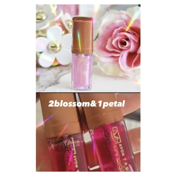 Avon True 2 Blossom Dudak Bakım Yağı 1 Nourishing Petal - Görsel 7
