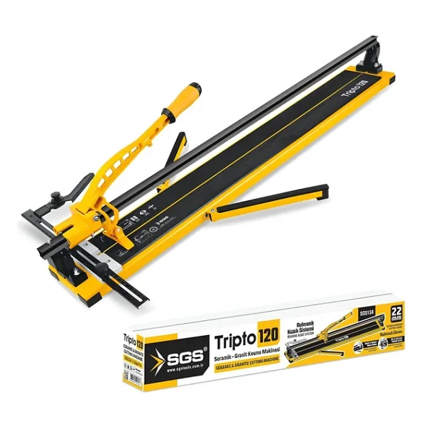 Rubı Sgs 134 Trıpto120 Seramik Granit Fayans Kesme Makinası 120 Cm - Görsel 4