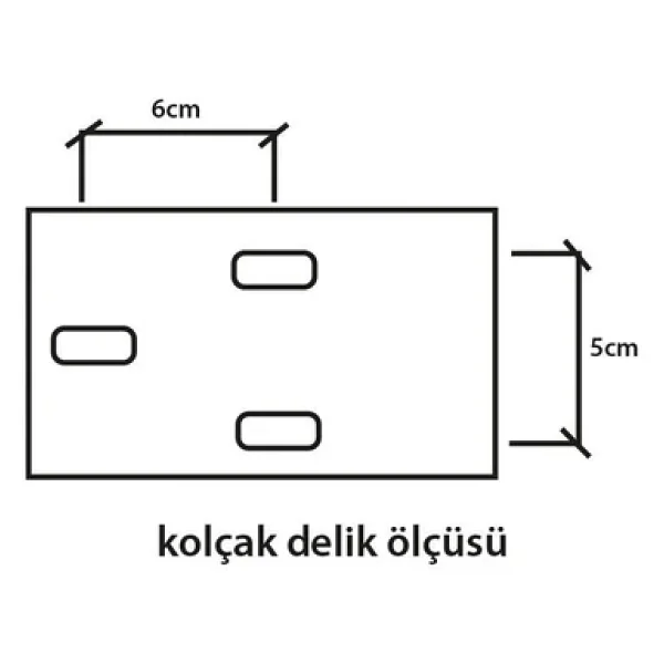 Zentra Ofis Koltuğu Yedek Parça Eko Kolçak Çift - Görsel 6