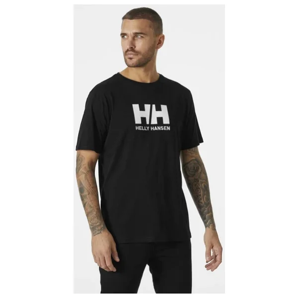 Helly Hansen Hh Logo Hha.33979 Kısa Kollu Bisiklet Yaka Erkek Tişört - Görsel 4