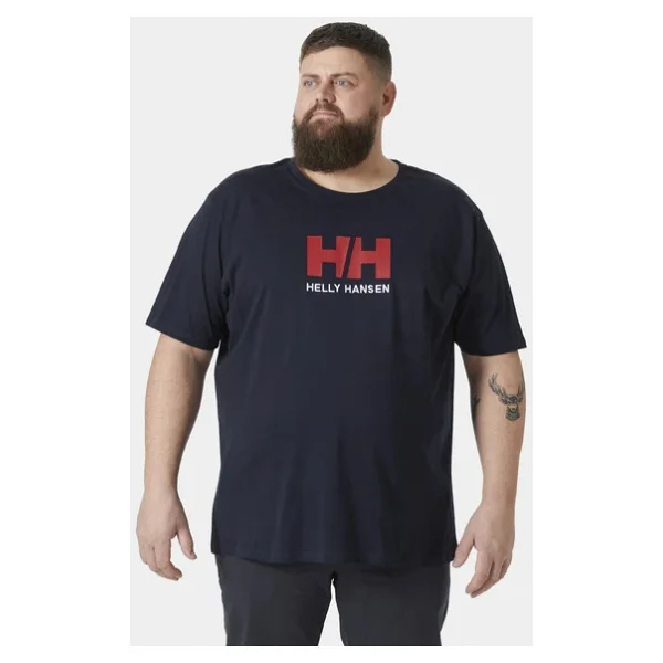 Helly Hansen Hh Logo Hha.33979 Kısa Kollu Bisiklet Yaka Erkek Tişört - Görsel 3