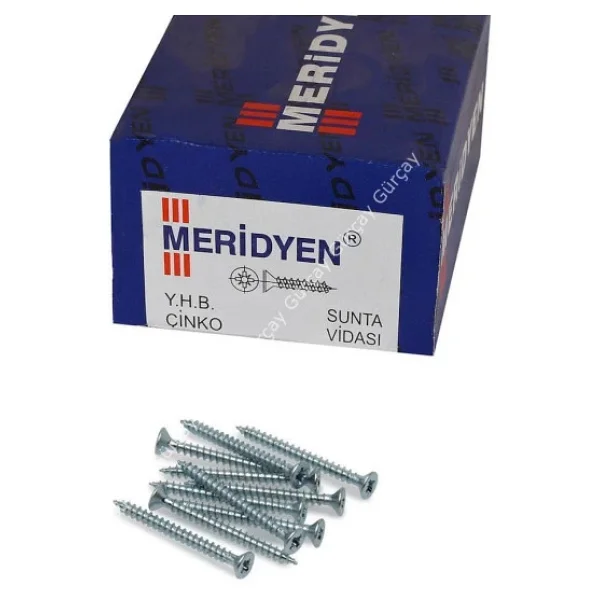Meridyen Sunta Vidası 6,0x120 Mm 50 Adet - Görsel 2