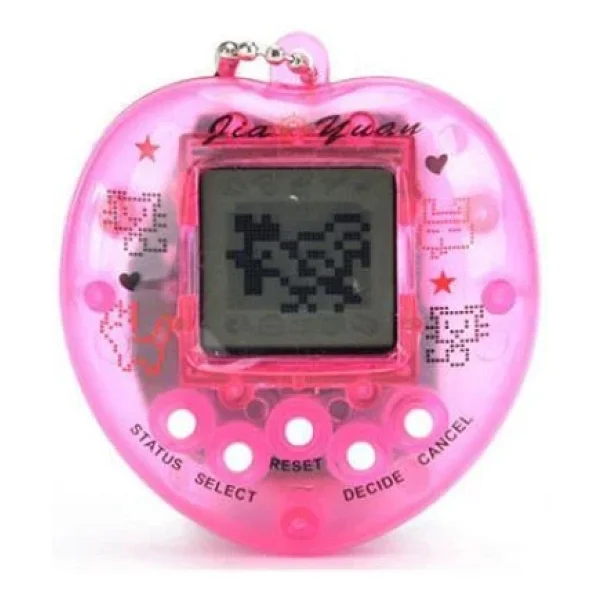 Nostaljik Kalp Sevimli Sanal Bebek Şeker Pembe - Görsel 3
