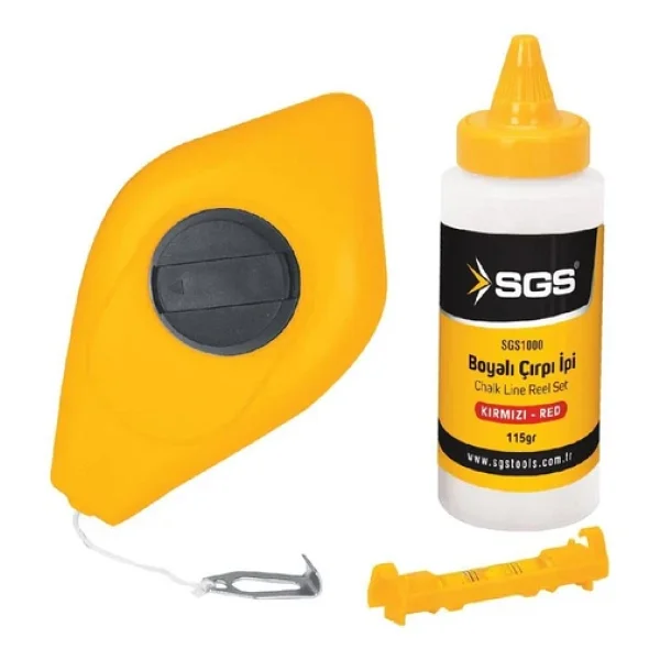 Sgs Boyalı Çirpi İpi Kırmızı Sgs1000 - Görsel 2