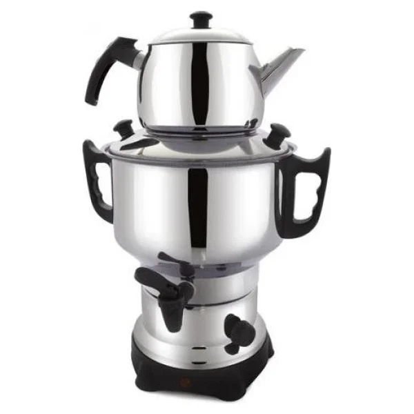 Armağan Klasik 6 Lt 1100 W Çelik Semaver - Görsel 4