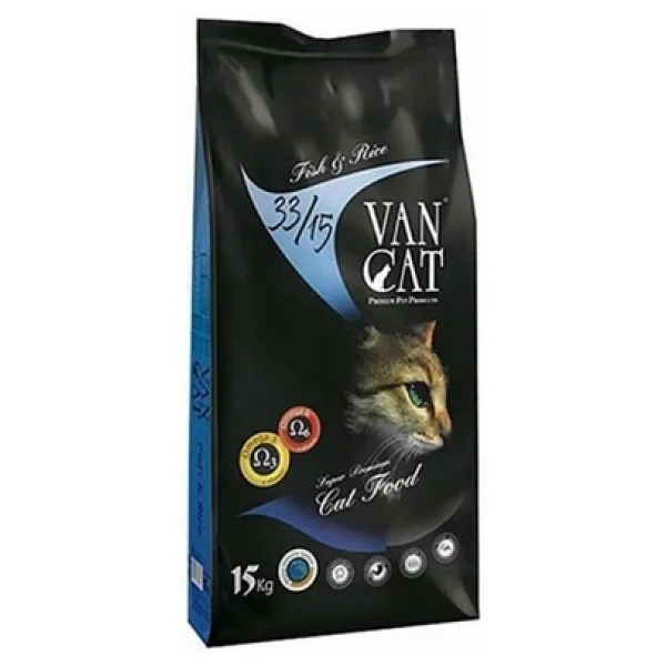 Vancat Balıklı Pirinçli 15 Kg Yetişkin Kuru Kedi Maması - Görsel 5