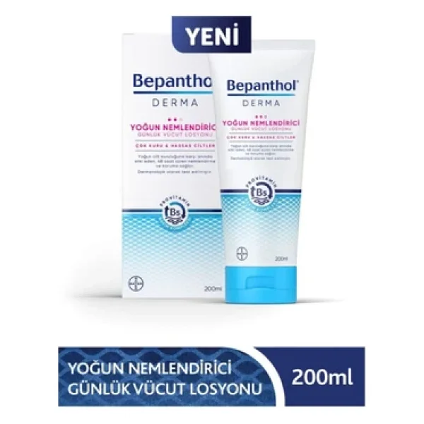 Bepanthol Derma Yoğun Nemlendirici Günlük Vücut Losyonu 200 Ml - Görsel 4