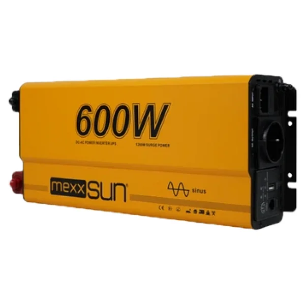 Mexxsun 12 V 600 W Ups Tam Sinüs Inverter - Görsel 4