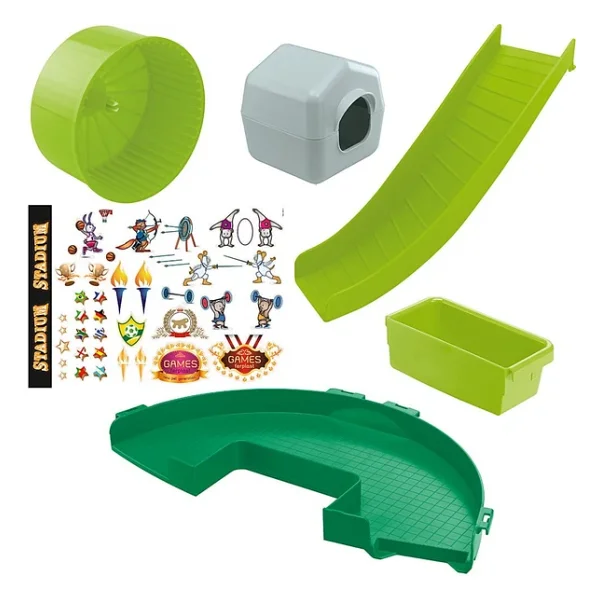 Ferplast Stadium Hamster Kafesi Siyah 49x34x33cm - Görsel 5