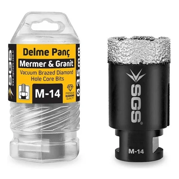 Sgs Mermer & Granit Delme Panç M14 - 65 Mm - Görsel 4